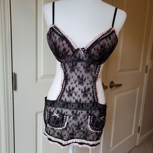 Victoria's secret sexy little things apron bra